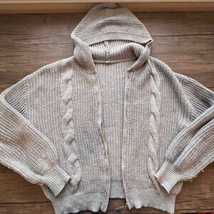 Emery Rose Cozy Knit Sweater, Size Medium